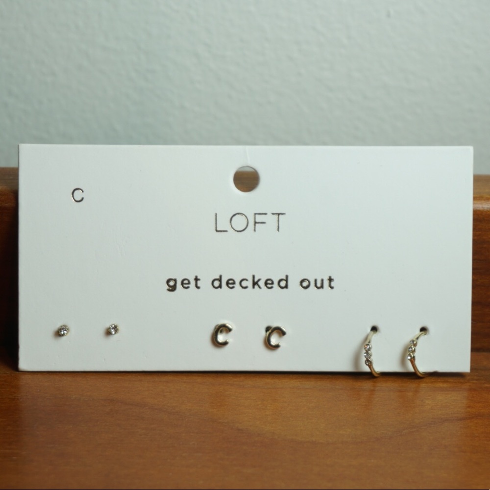 Loft Get Decked Out Earring Set (C)